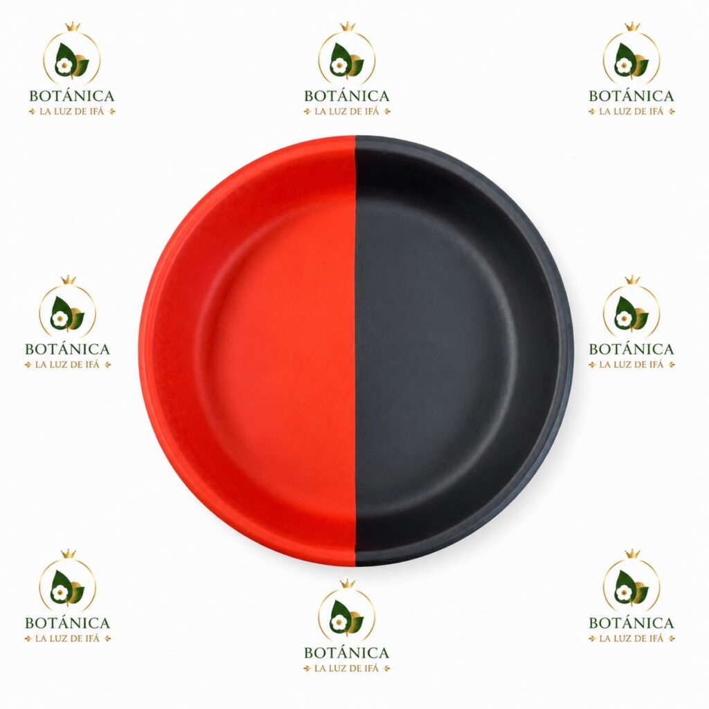 Plato de Barro Eleggua — Modelo 1